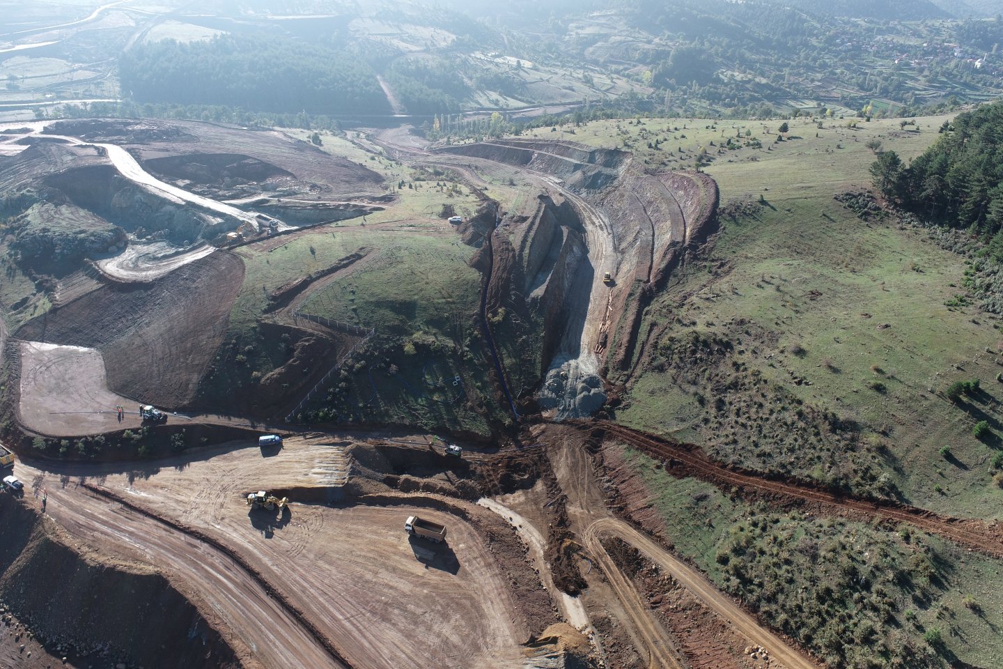 Kütahya Tavşanlı Altın Madeni Dekapaj İşleri ve Ulaşım Yolu Deplasesi