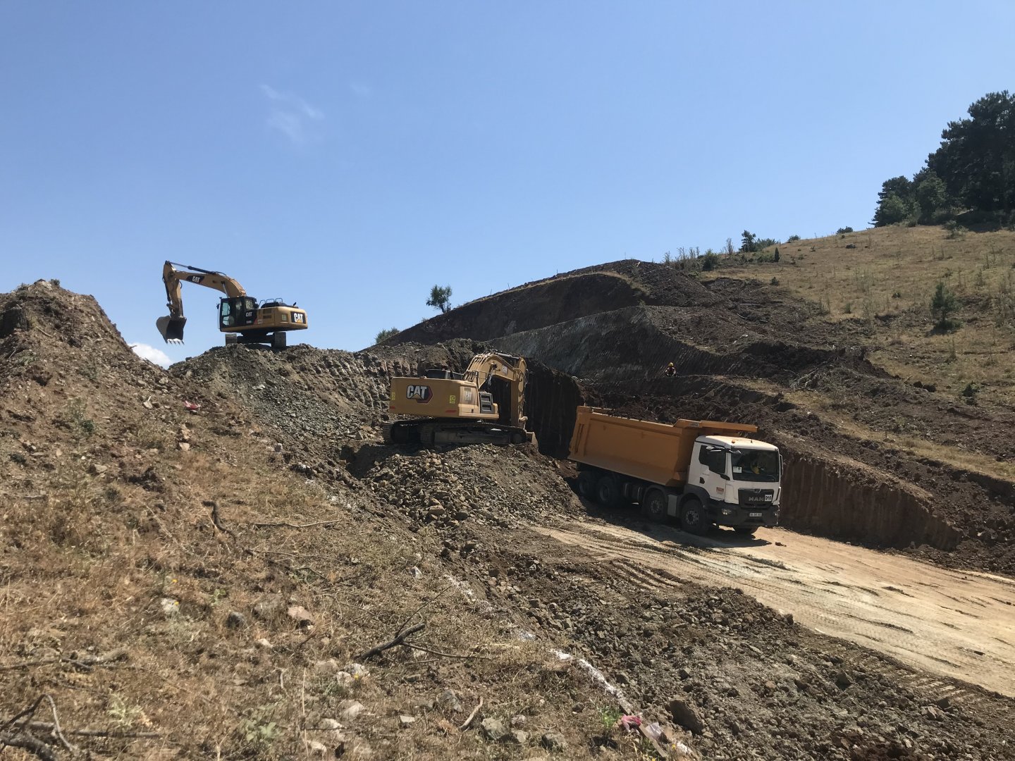 Kütahya Tavşanlı Altın Madeni Dekapaj İşleri ve Ulaşım Yolu Deplasesi