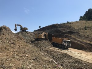 Kütahya Tavşanlı Altın Madeni Dekapaj İşleri ve Ulaşım Yolu Deplasesi